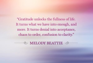 Gratitude